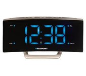 Blaupunkt Cr7bk Radio Reloj Analógico Y Digital Acero Inoxidable