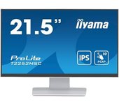Monitor Iiyama T2252msc-w2-21.5", Ips, 16920x1080/75hz, 1h1dp, Fhd 1080p, Altavoces