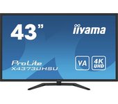 Iiyama Prolite X4373uhsu-b1 Pantalla Para Pc 108 Cm (42.5") 3840 X 2160 Pixeles 4k Ultra Hd Negro