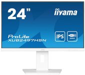 Iiyama Prolite Xub2497hsn-w2 Pantalla Para Pc 60,5 Cm (23.8") 1920 X 1080 Pixeles Full Hd Led Blanco