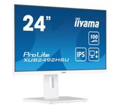 Iiyama Xub2492hsu-w6 Pantalla Para Pc 60,5 Cm (23.8") 1920 X 1080 Pixeles Full Hd Led Blanco