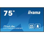 Monitor Videowall Iiyama Prolite Lh7575uhs-b1ag 75" 4k Ultra Hd