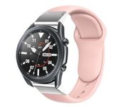 Correa Silicona Liquida Suave Para Garmin Instinct 2 Solar Rosa