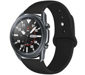 Correa Silicona Liquida Suave Para Fenix 6s Pro Solar Negro