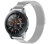 Correa Milanese Acero Inoxidable Loop Para Garmin Fenix 6 Edição Pro Solar Gris