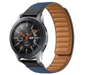 Correa De Eslabones Cierre Magnético Para Garmin Instinct 2 Solar Azul