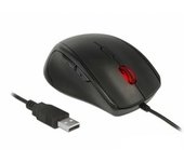 Delock - 12548 Ratón Usb Tipo A Óptico 2400 Dpi Izquierda