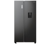 Hisense Frigorífico Americano 91cm 547 Ventilado, Negro - Rs711n4wfe