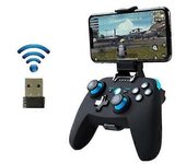 Cx-x1 2,4 Ghz + Bluetooth 4,0 Controlador De Juego Inalámbrico Mango Para Android/ios/pc/ps3 Mango + Soporte + Receptor