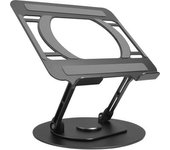 Vision Turntable Laptop Stand Gunmetal