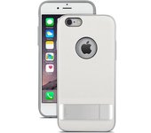 Kameleon - Funda De Diseño Con Pie De Apoyo De Aluminio - Compatible Con Iphone 6 / 6s - Blanco Marfil
