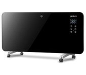Yoevu Radiador Electrico Bajo Consumo 2000w Convector Negro