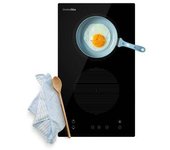6030b Placa Inducción Negra 2 Fuegos | Universalblue