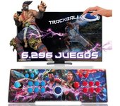 Pandora Box Track Ball Modelo Killer Con Joysticks Arcade Y 6296 Juegos