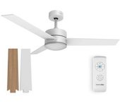 Ventilador De Techo Blanco Luz Led 118cm | Universalblue