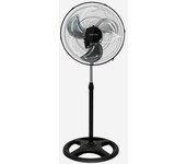 Ventilador De Pie Con Display Negro 55w | Universalblue