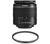 Canon Ef-s 18-55mm F3.5-5.6 Iii (white Box) + Hoya 58mm Pro 1d Protector