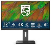 Philips 31.5" 32b1u3900/00 Va 4k Uhd 60hz Monitor 2xhdmi Dp 5xusb Rj-45 Speakers
