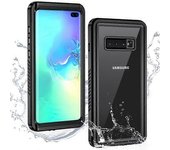 Funda De Teléfono Impermeable Ipx8 Para Samsung Galaxy S10 Plus, Cubierta Transparente Protectora A Prueba De Polvo De Cuerpo Completo
