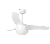 Bastilipo - Cancún Blanco - Ventilador De Techo Led Con Mando A Distancia [clase De Eficiencia Energética A]