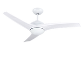 Bastilipo - Vera Blanco Led - Ventilador De Techo Led Con Mando A Distancia, Eficiencia Energética A