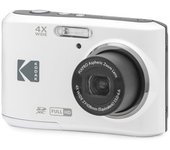 Kodak Pixpro Fz45 - Cámara Digital Compacta De 16,44 Megapíxeles Con Zoom Óptico 4x, Pantalla Lcd De 2,7 Pulgadas, Vídeo Hd 720p, Plegable Aa - Blanca