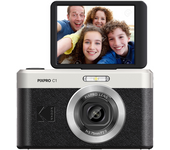 Kodak Pixpro C1 – Cámara Digital Ultra Compacta | 13mp Bsi Cmos, Zoom 4x, Pantalla Lcd 2.8", Flash Led, Batería Integrada – Negro