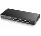 Zyxel - Gs1900-8hp Managed Network Switch L2 Gigabit Ethernet (10/100/1000) Energía Sobre Ethernet (poe) Negro