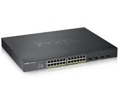 Switch Zyxel 28 Puertos Smart Managed Serie Xs Poe 24x Gb 4