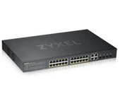 Switch Zyxel 28 Puertos Smart Managed Serie Gs Poe 24x Gb C