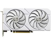 Tarjeta Gráfica Asus Geforce Rtx 4060 Dual Oc Evo, 8gb Gddr6, Blanca
