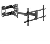 Soporte De Pared Giratorio/ Inclinable/ Nivelable Aisens Wt80tsle-161 Para Tv De 43-80"/ Hasta 50kg