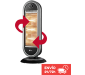 Estufa Halógena, 3 Ajustes De Temperatura, 400/800/1200w
