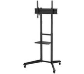 Soporte De Pie Inclinable Con Ruedas Aisens Ft70te-211 Para Tv De 37-70"/ Hasta 50kg