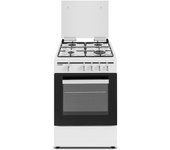 Cocina De Gas Sauber Scw41gb 4 Zonas Coccion Blanca