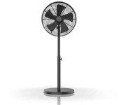 Ventilador De Pie Con Mando Newlux W1250 Negro