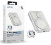 Batería Externa Inalambrica Magsafe De Carga Rápida 10000mah 20w Pd 3.0 - Blanco Pbb2412w
