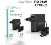 Cargador Universal Pd 96w Con Cable Usb-c Pca96pd