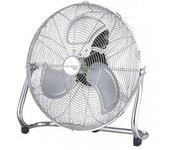 Ventilador Industrial De Alta Potencia "kool Breeze" (100w Aspas De Ø45cm Y 3 Velocidades) Ip20 Color Plateado
