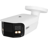 (dh-ipc-pfw5849p-a180-e2-aste-0360b) Dahua Cámara Ip Bullet Panorámica Tioc Duo Wdr Wizsense 2x4mp Led Ir & Luz Cálida Ip67 Alarma Sonido / Luz Azul&