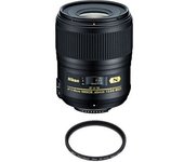 Nikon Af-s 60mm F2.8g Ed Micro + Hoya 62mm Pro 1d Protector