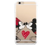 Funda Para Iphone 6s Plus Oficial De Disney Mickey Y Minnie Beso - Clásicos Disney