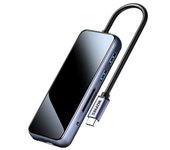Adaptador Samzhe Gt8k 8in1 Type-c A Hdmi Sd/tf 3usb3.0 Type-c 1000mbps Para Huawei Mate40/p50 Samsung S20