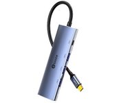 Adaptador Biaze Hub5p 5in1 Type-c A 3usb3.0 Pd100w Hdmi Para Huawei Mate40/p50 Samsung S20