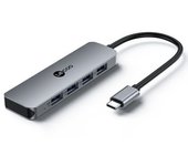 Adaptador Lecoo Lkc1340h 4in1 Type-c A 4usb3.0 Para Huawei Mate40/p50 Samsung S20