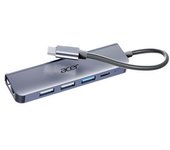 Adaptador Acer Hy41-t5 5in1 Type-c A 3usb Pd Hdmi Para Huawei Mate40/p50 Samsung S20