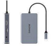 Adaptador Samzhe Dk-l9 9in1 Type-c A 2usb2.0 Hdmi Vga Aux 3.5mm Sd/tf Pd100w 100mbps Para Huawei Mate40/p50 Samsung S20