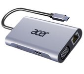 Adaptador Acer Hy41-t7 7in1 Type-c A Pd Hdmi 100mbps Vga 3usb Para Huawei Mate40/p50 Samsung S20