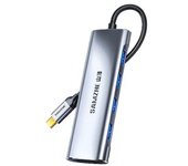 Adaptador Samzhe Th-05 5in1 Type-c A Hdmi 4usb3.0 Para Huawei Mate40/p50 Samsung S20