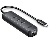 Adaptador Ugreen 10917 Cm416 Type-c A 3usb3.0 100mbps Para Huawei Mate40/p50 Samsung S20